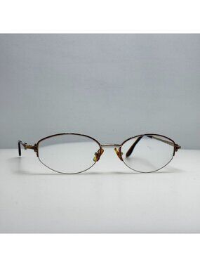 Marchon Eyeglasses Eye Glasses Frames Eggplant Golden 53-18-135